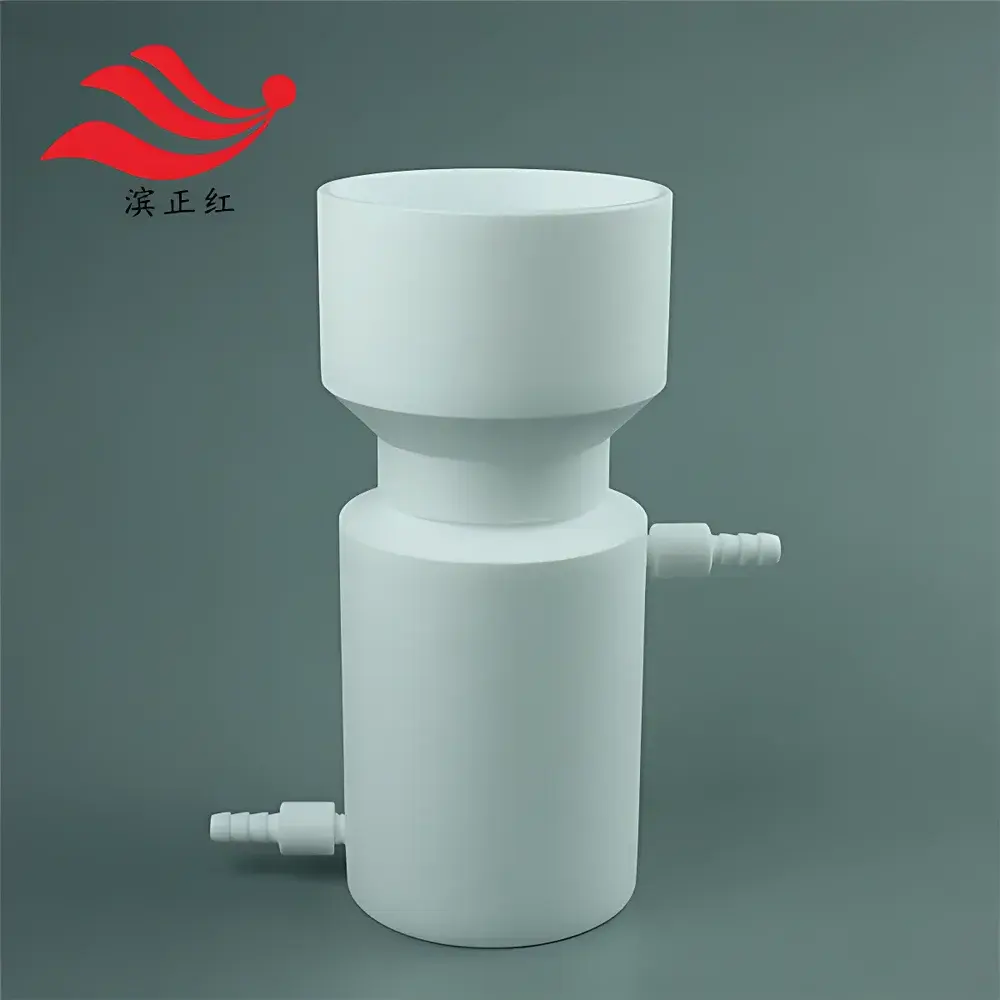 PTFE Buchner Funnel – Chemical-Resistant, Impact-Proof Alternative to Ceramic Funnels with Vacuum Filtration Compatibility