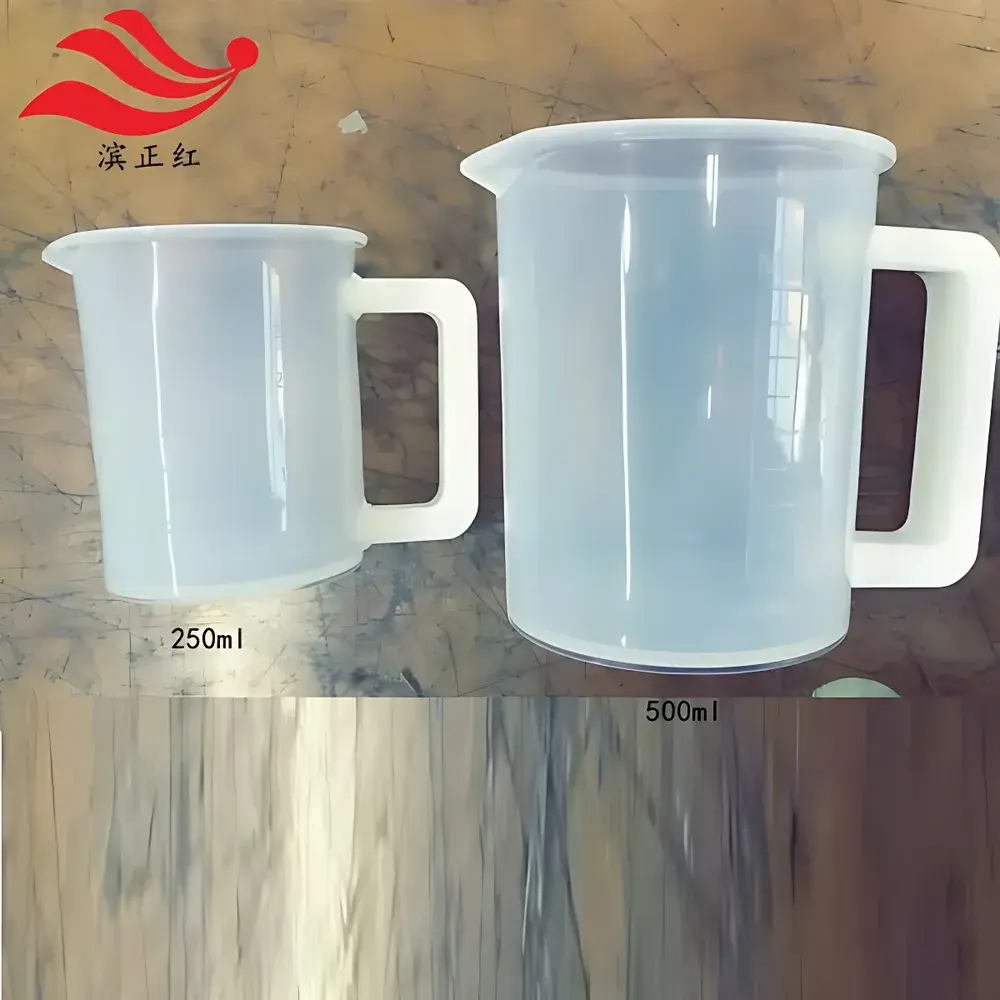Binzhenghong PFA Graduated Cylindrical Beakers for Wet Etching and CMP Slurry Handling — Electronic-Grade Perfluoroalkoxy (PFA) Labware