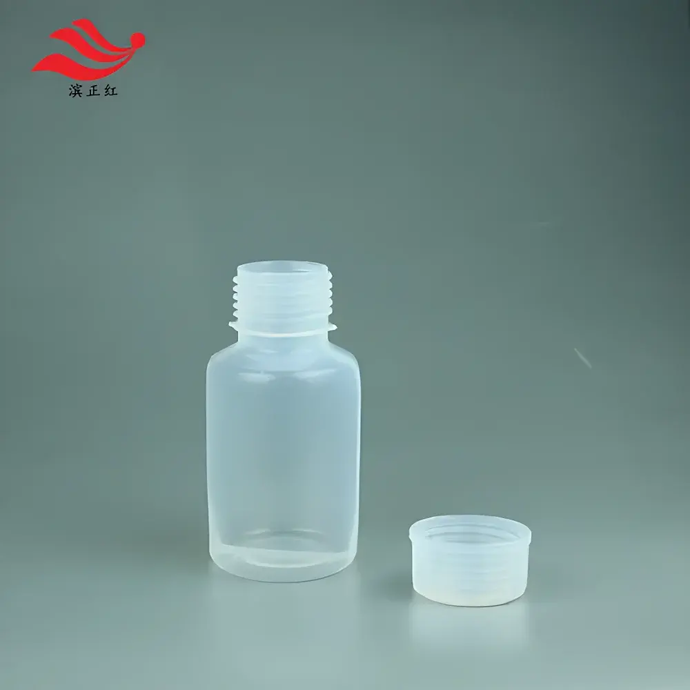 PFA Sample Vial for Multi-Crystalline Silicon Analysis – 100 mL, High-Purity Fluoropolymer Vial for Energy Industry Applications