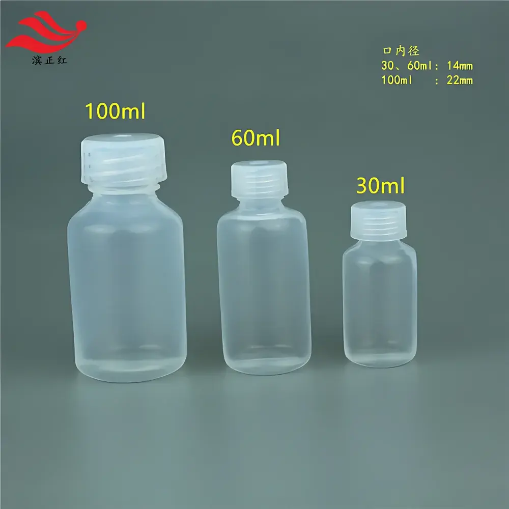 PFA Sample Vial for Multi-Crystalline Silicon Analysis – 100 mL, High-Purity Fluoropolymer Vial for Energy Industry Applications