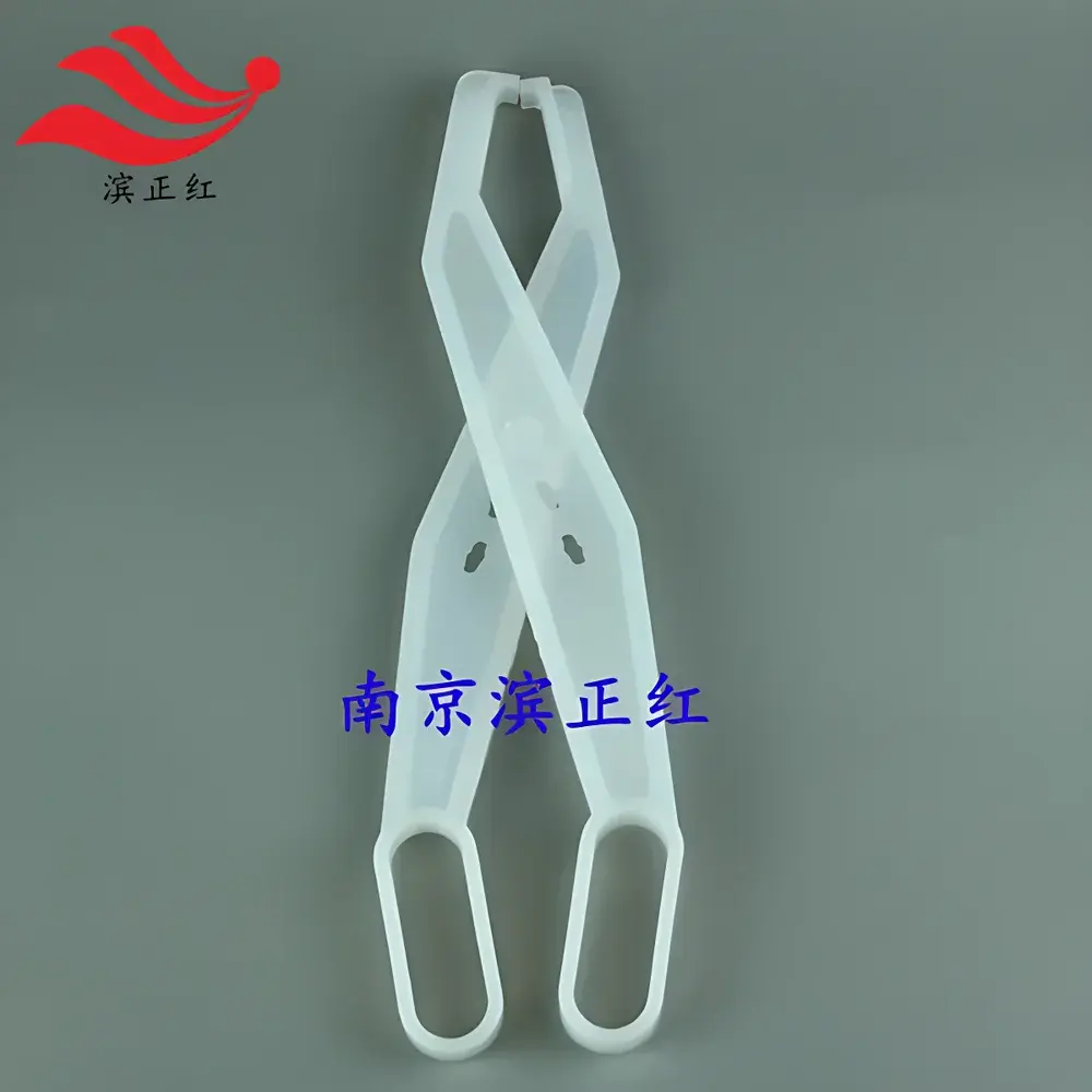 PFA Sampling Clamp with Extended Handle – Fluorinated Polymer Tweezers for Energy Industry Applications