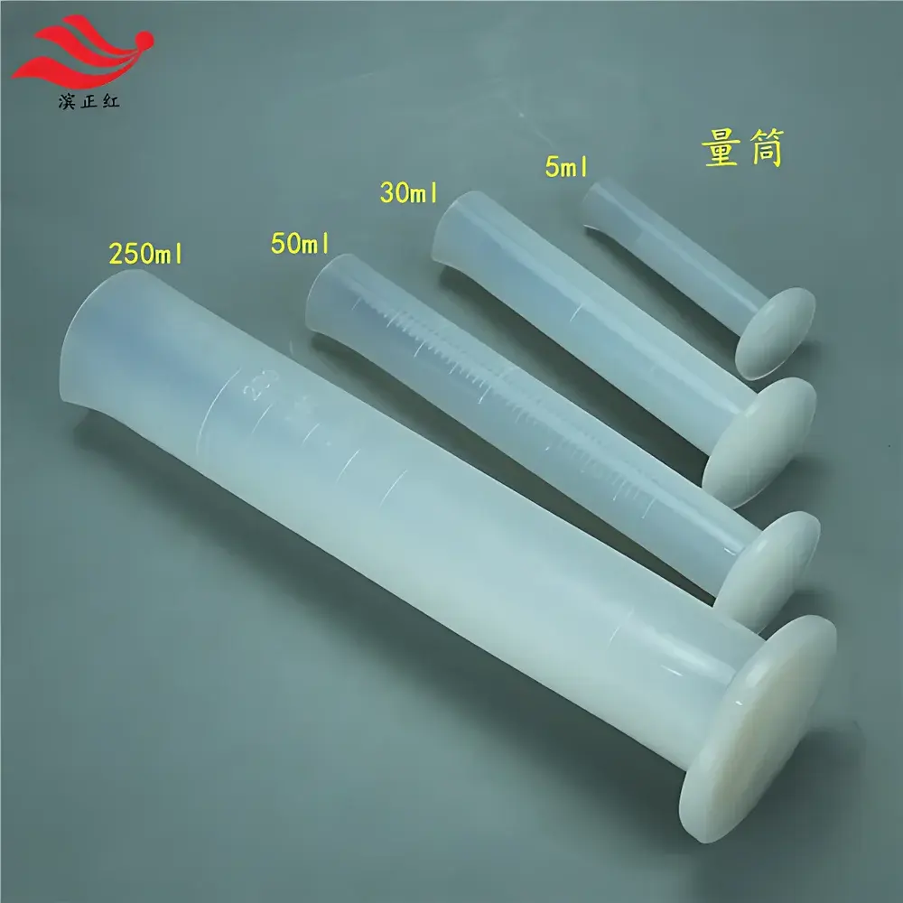 PFA Acid- and Alkali-Resistant Graduated Cylinder