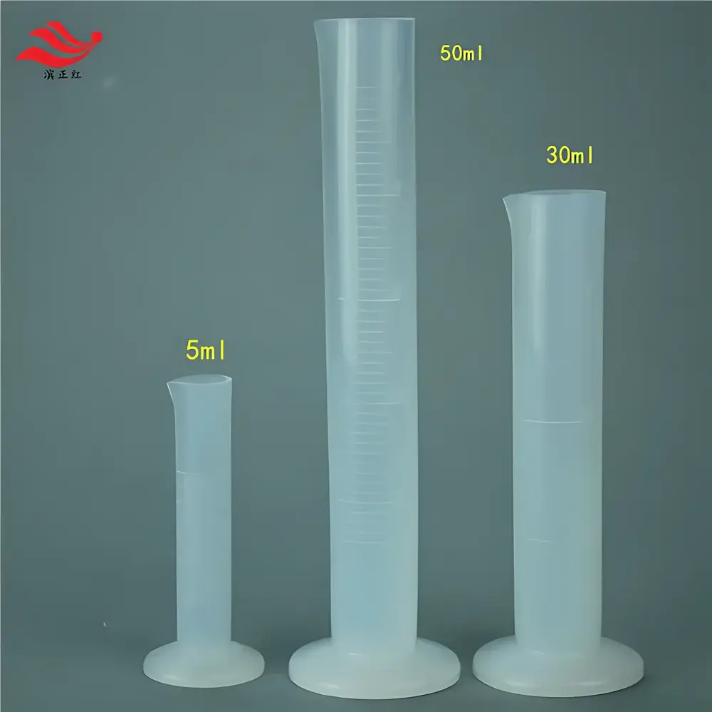 PFA Acid- and Alkali-Resistant Graduated Cylinder