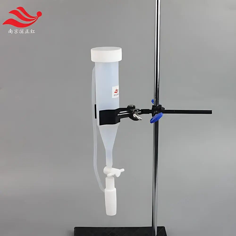 PFA Constant-Level Separatory Funnel 150 mL with PTFE Stopcock, Designed for HF-Compatible Laboratory Synthesis