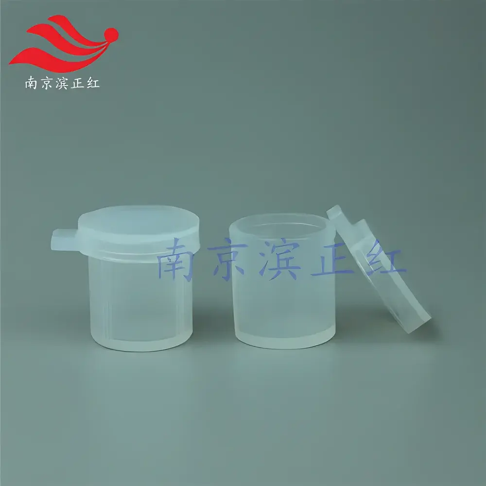 PFA Sample Cup – Custom-Designed Transparent Fluoropolymer Digestion Vessel