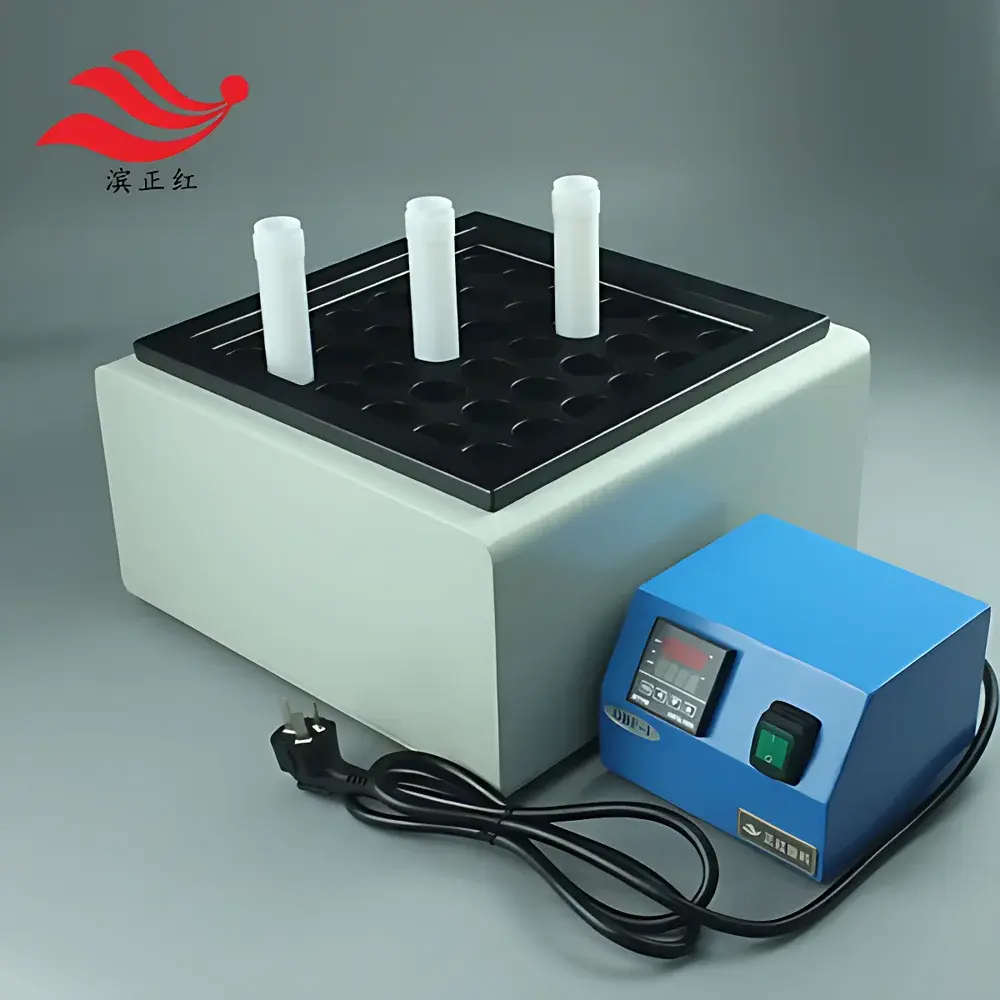 Binzhenghong NJ-XJ 48-Position Graphite Block Digestion System with PTFE Digestion Vessels for Plant Sample Preparation