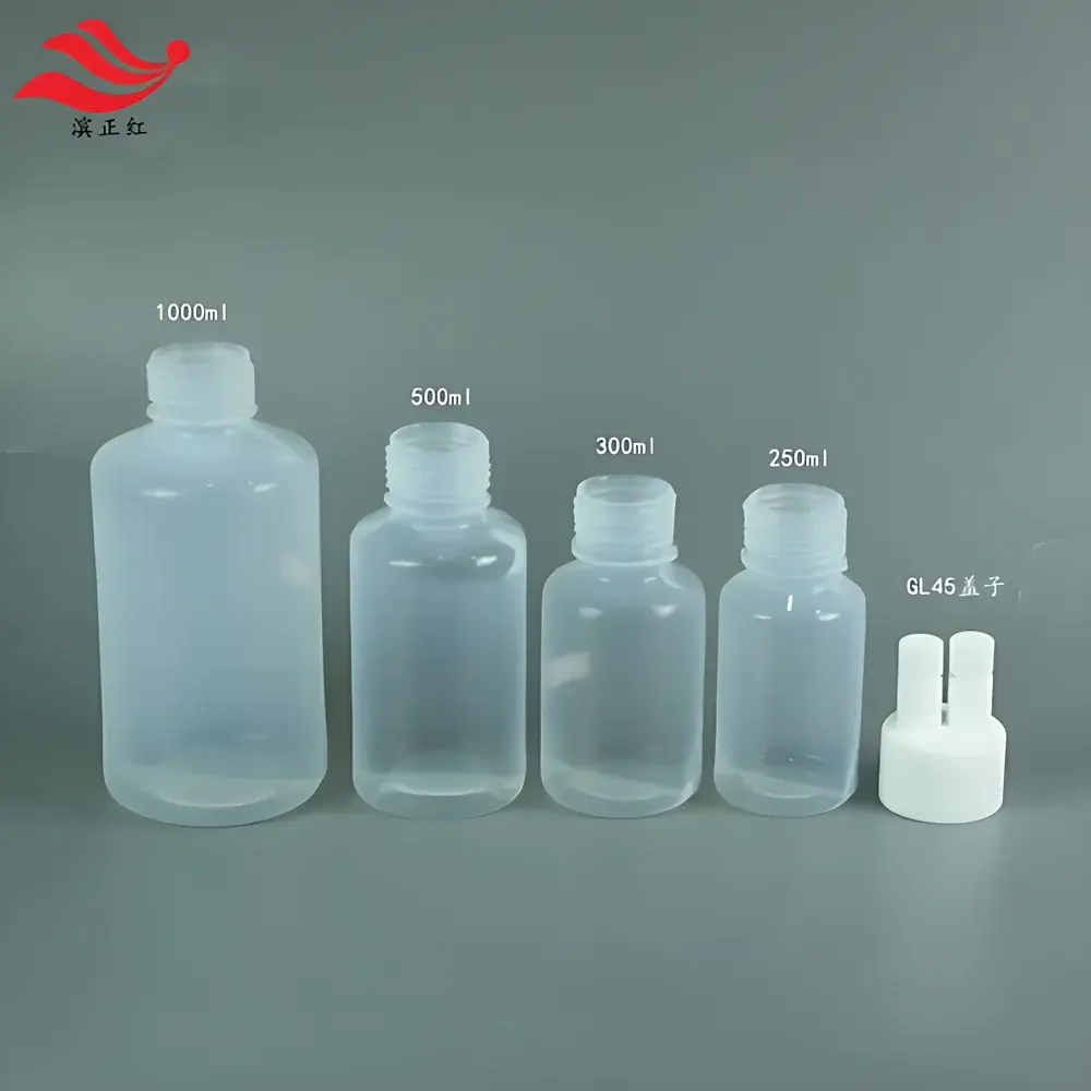 PFA Impactor Bottle / Transparent Absorption Bottle / Corrosion-Resistant Gas Scrubbing Bottle / Reaction Vessel / Gas Bubbling Bottle
