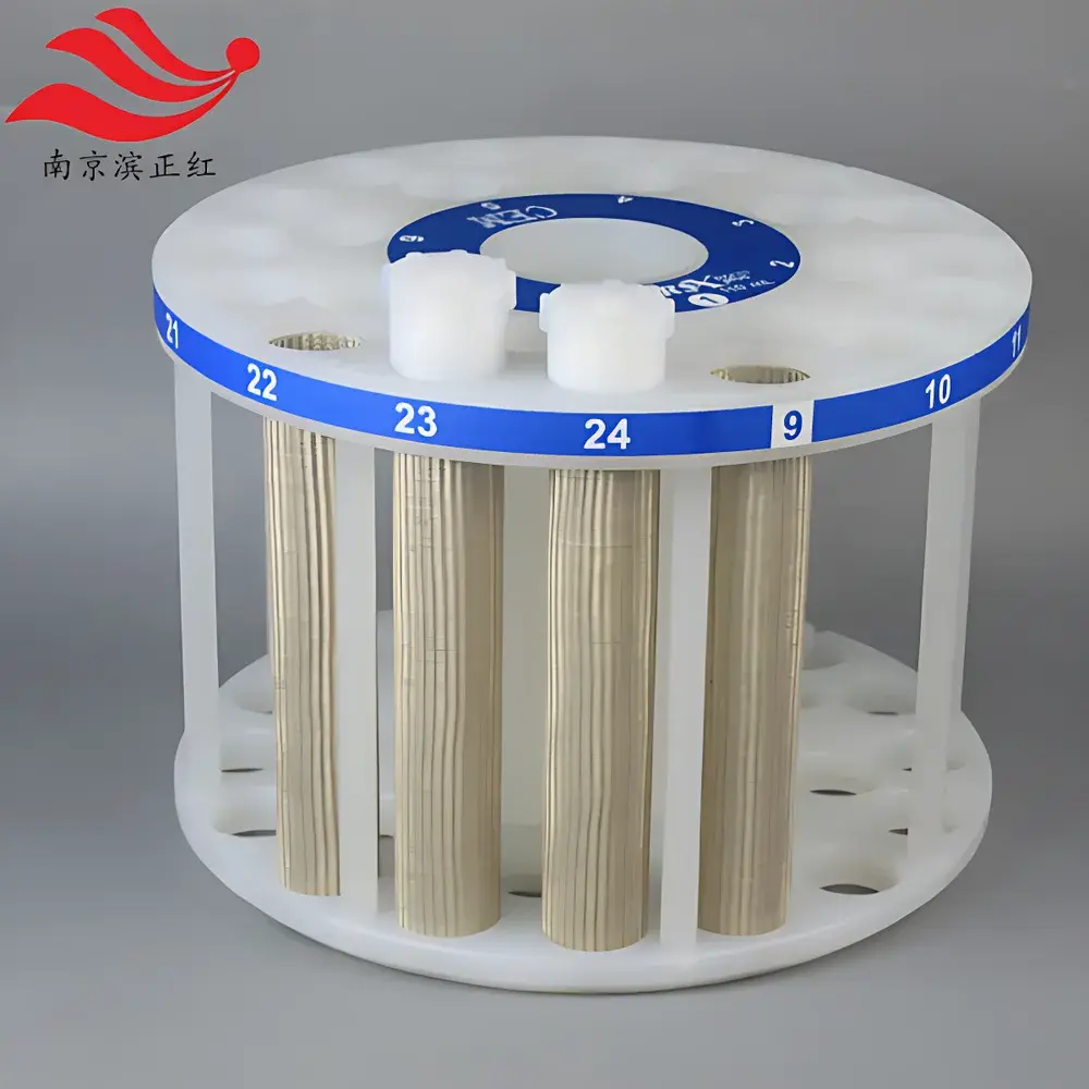 Binzhenghong OEM Replacement Outer Vessel (Part No. 404035) for CEM MARS X Microwave Digestion Systems — Aerospace-Grade Fiberglass Reinforced Explosion-Resistant Tube, 24-Position, 110 mL Capacity