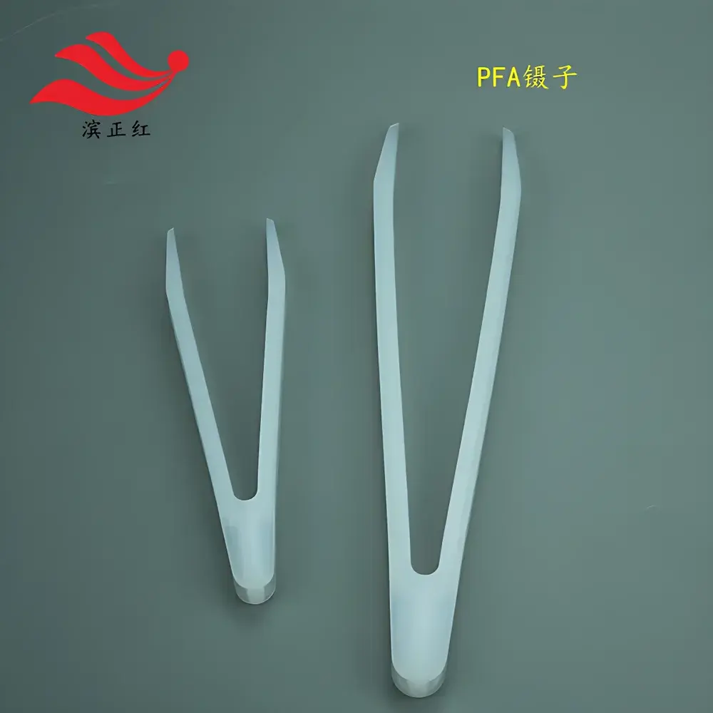 PFA-Teflon Tweezers for Semiconductor Silicon Wafers