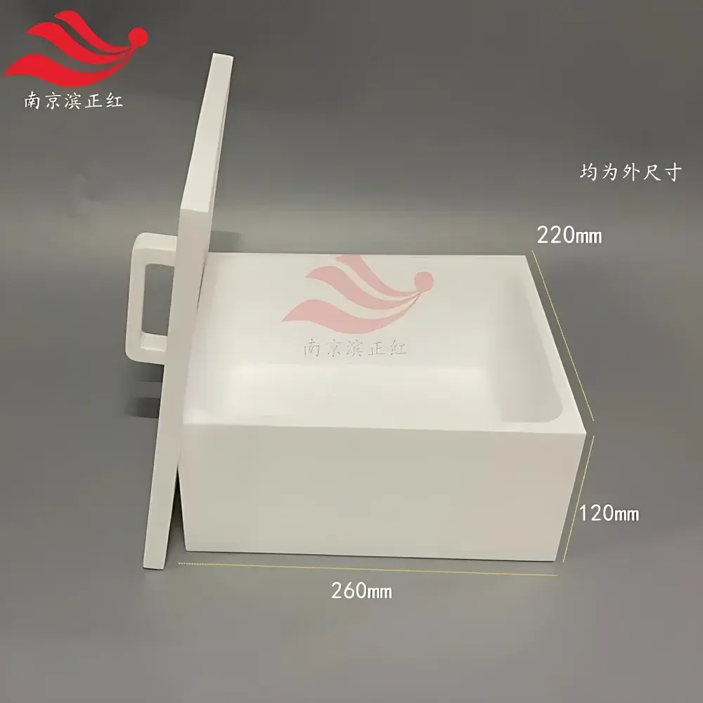 Custom-Built Integrated 5L PTFE Acid Bath Tank by Binzhenghong