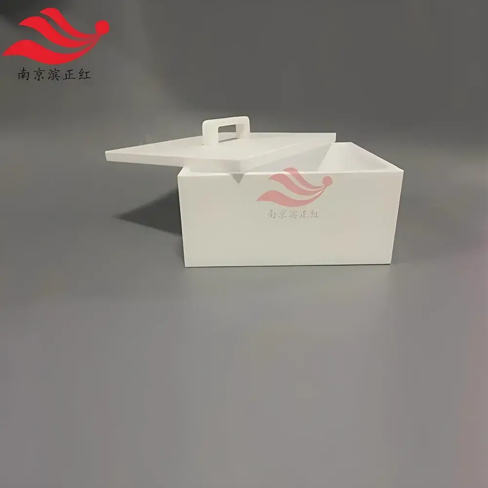 Custom-Built Integrated 5L PTFE Acid Bath Tank by Binzhenghong