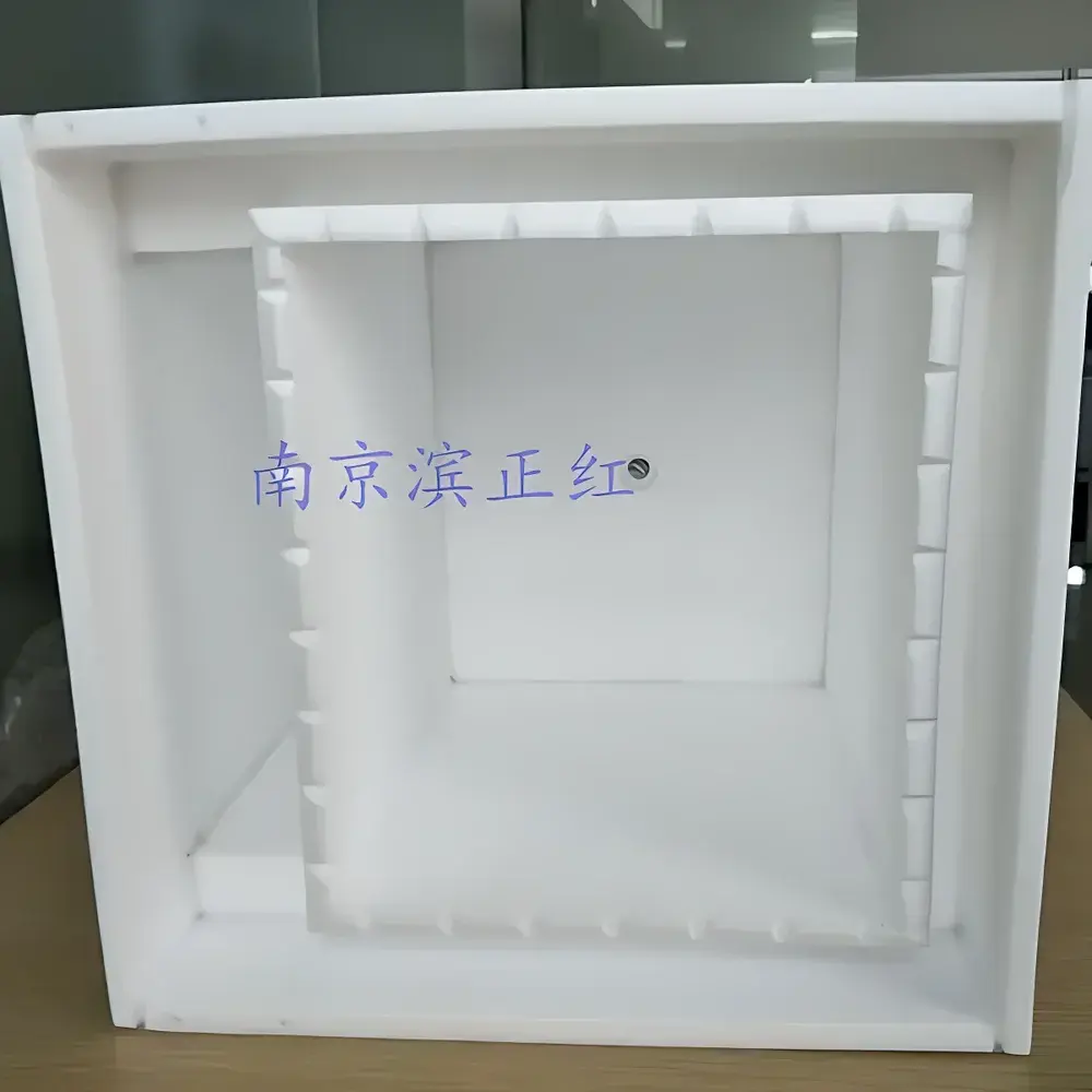 Custom-Built Integrated 5L PTFE Acid Bath Tank by Binzhenghong
