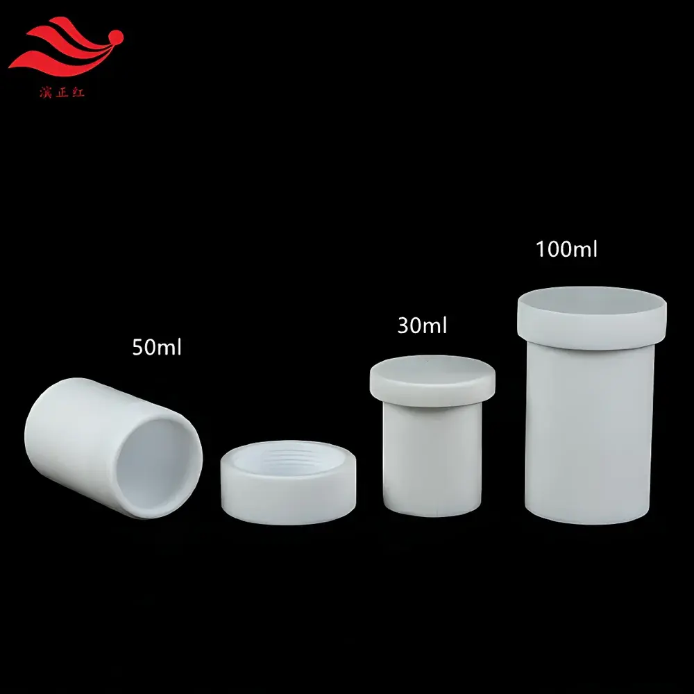 Binzhenghong PTFE Digestion Vessels – High-Purity, Chemically Inert Microwave & Hot Block Digestion Cups (30 mL / 50 mL / 100 mL)