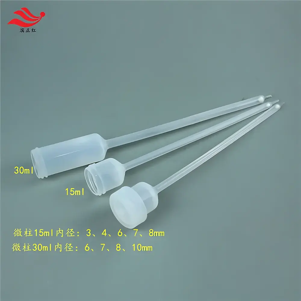 PFA Monolithic Chromatography Column (Integrated Resin-Bed Microcolumn, 15–30 mL)