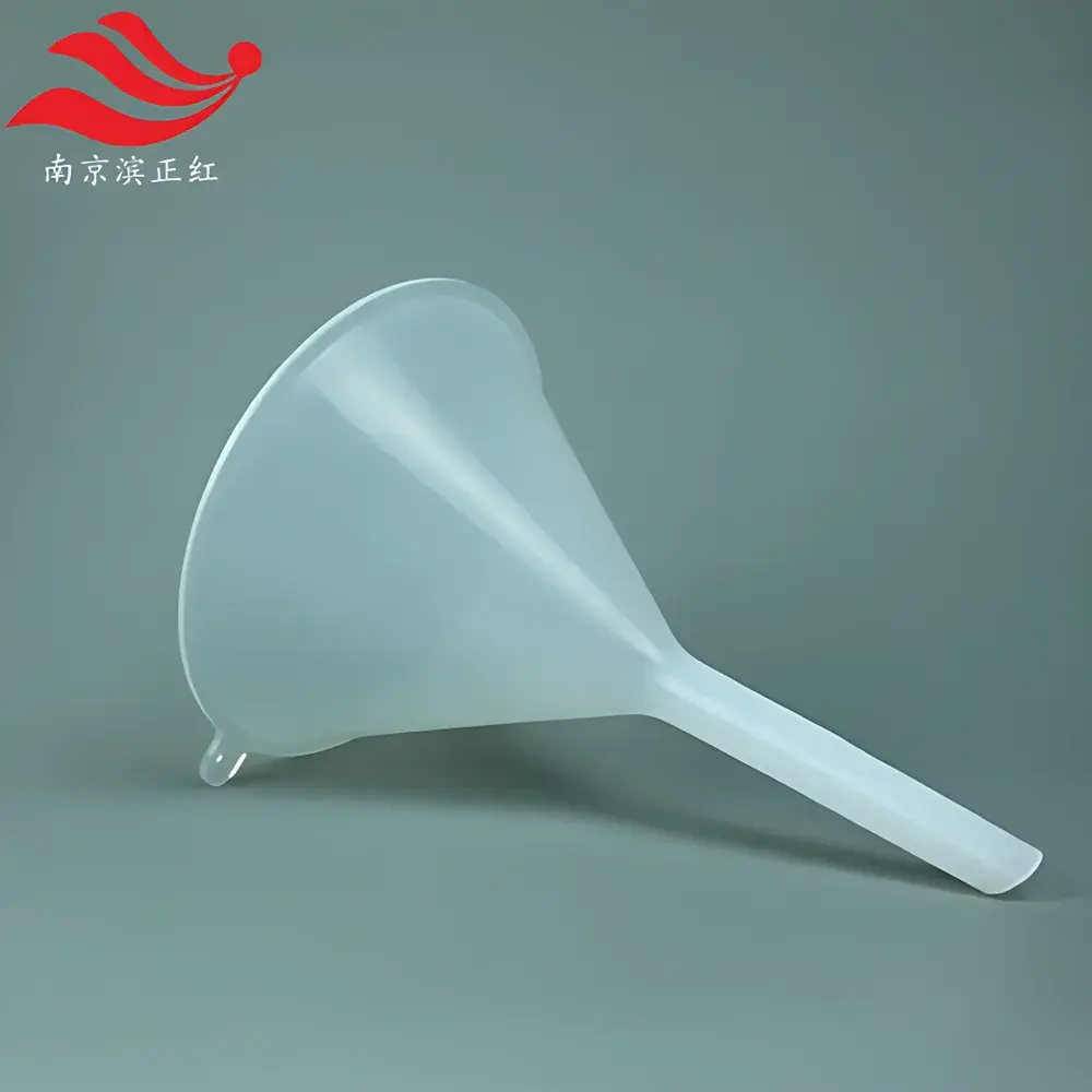 PFA Triangular Funnel 150 mm – High-Purity, Heat-Resistant, Chemically Inert Laboratory Funnel