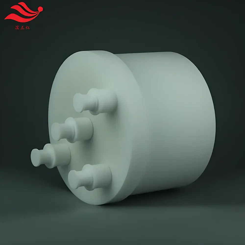 Binzhenghong PTFE Multi-Neck Reaction Flask – Single-Neck, Three-Neck & Four-Neck Configurations with Standard Tapered Ground Joints