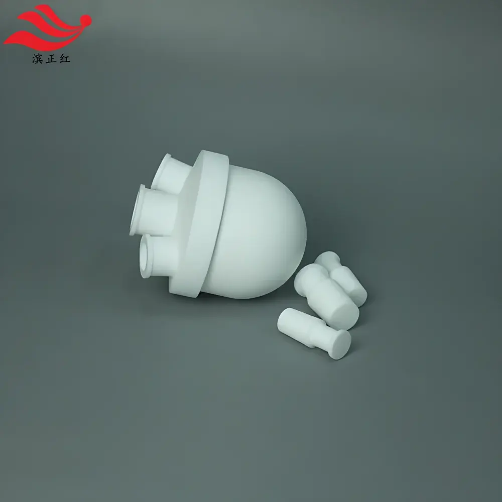 Binzhenghong PTFE Multi-Neck Reaction Flask (Customizable Volume: 250–1000 mL)