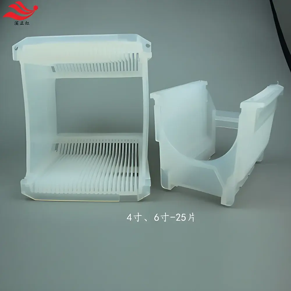 PFA Cassette for Semiconductor Wafers – 4″, 6″, and 8″ Wafer Carriers Compatible with Honor Equipment