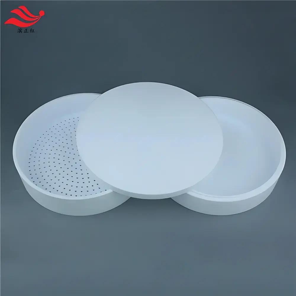 Binzhenghong PTFE-Coated Standard Test Sieve, 9.5 mm Aperture, for Solid Waste Characterization and Microplastic Separation