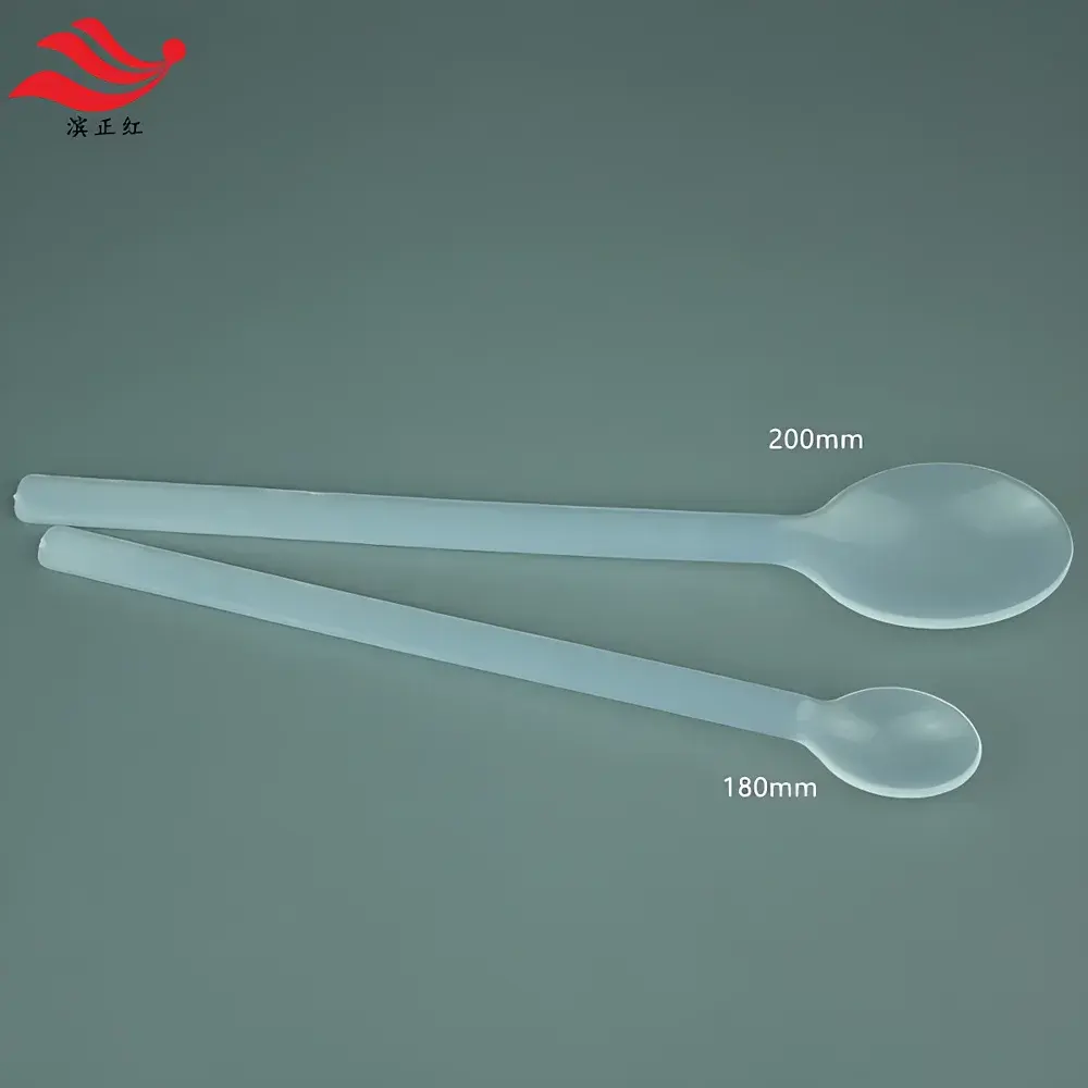 PFA Lab Spatula – Transparent Polytetrafluoroethylene (PTFE) Scoop
