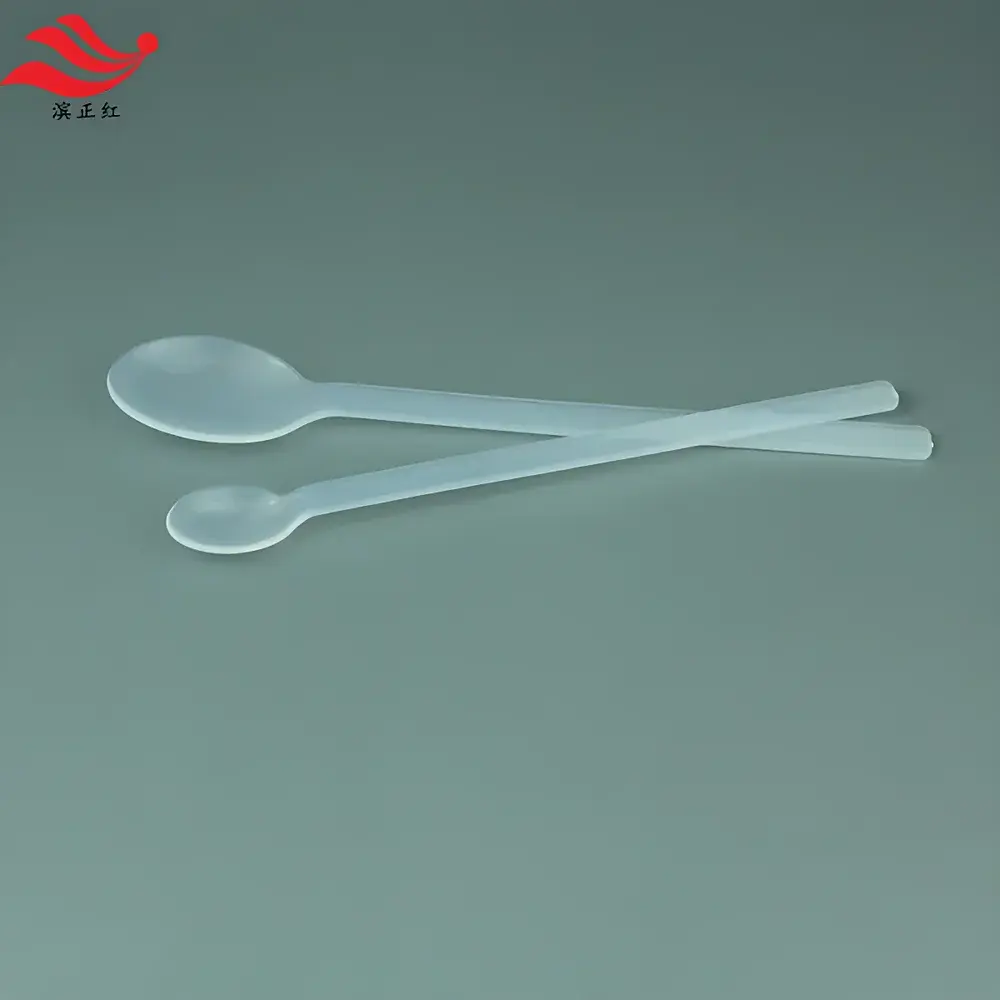 PFA Lab Spatula – Transparent Polytetrafluoroethylene (PTFE) Scoop
