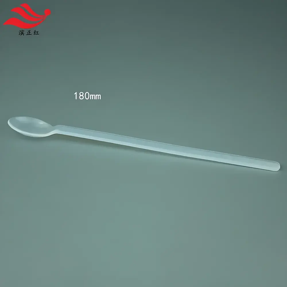 PFA Lab Spatula – Transparent Polytetrafluoroethylene (PTFE) Scoop