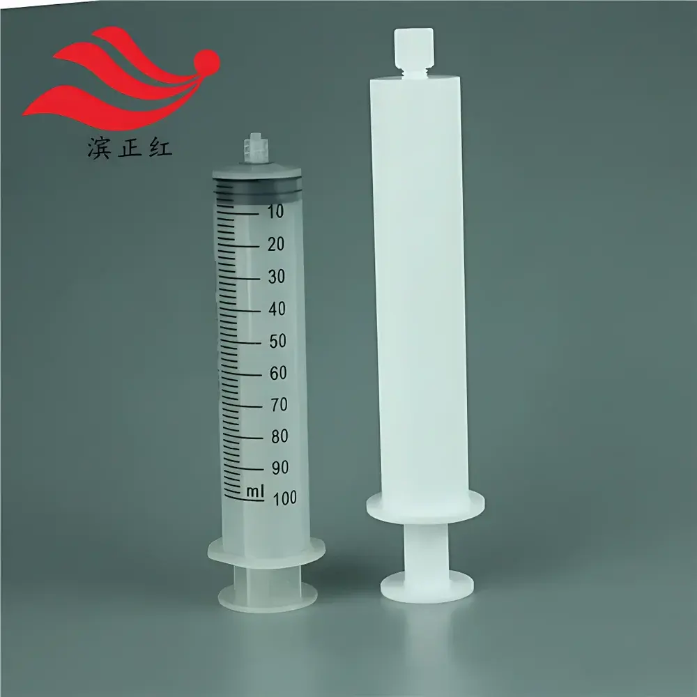 PTFE Syringe by Binzhenghong – High-Purity, Chemically Inert Laboratory Syringe