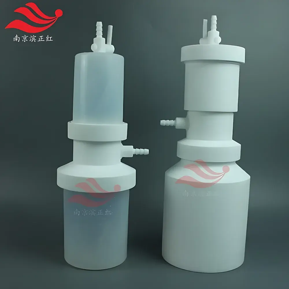PFA/PTFE Sintered Filter Assembly with Vacuum Filtration Flask
