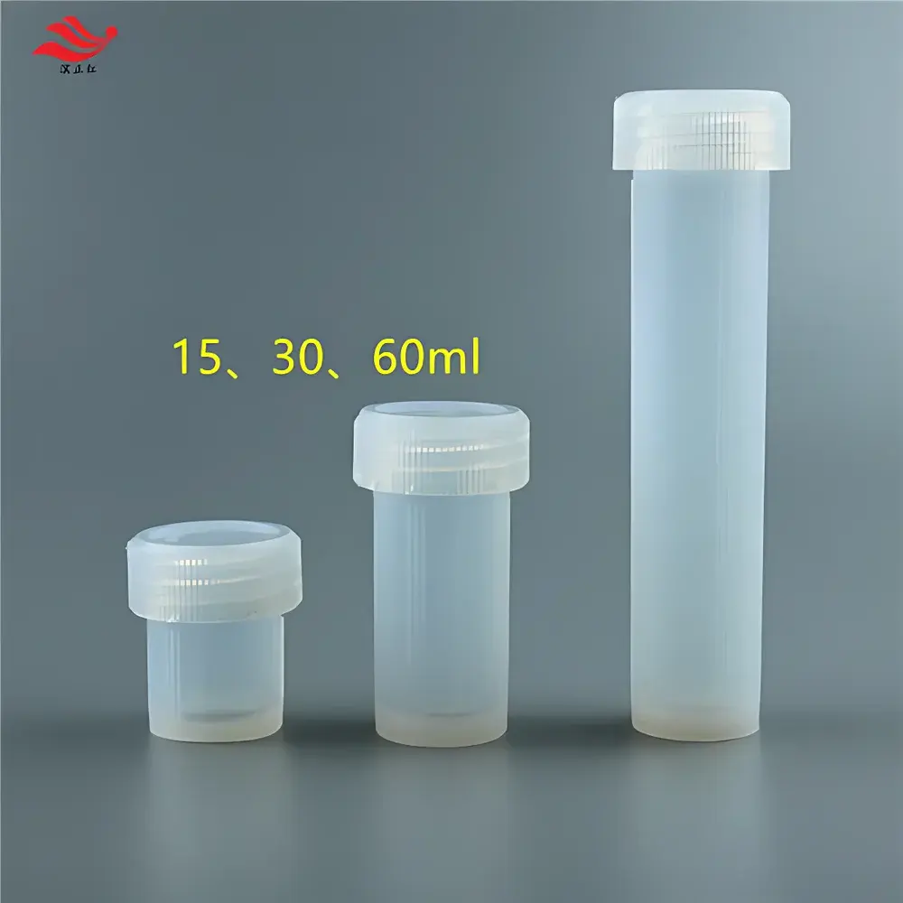 Binzhenghong NJ-PFA-60ml Graduated PFA Digestion Vessels for Graphite Block Digesters (48-Position Compatible)