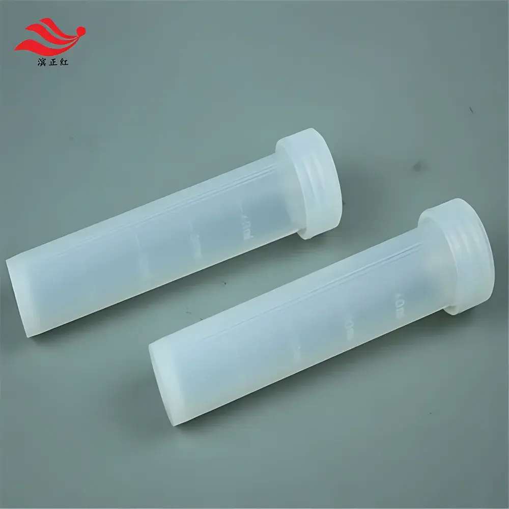 Binzhenghong NJ-PFA-60ml Graduated PFA Digestion Vessels for Graphite Block Digesters (48-Position Compatible)