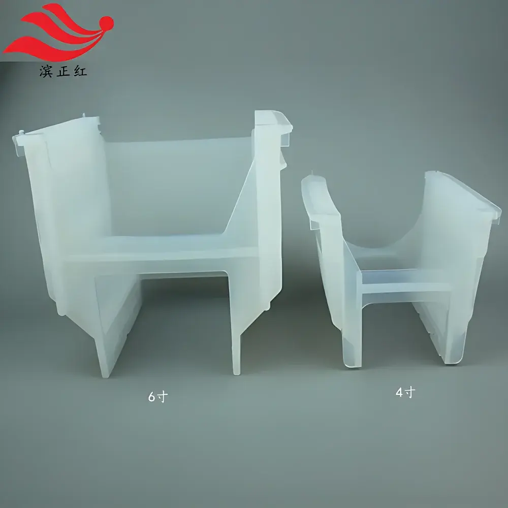 Binzhenghong PFA Wafer Carriers for Silicon Solar Wafers — Customizable 2″, 4″, 6″, and 8″ Acid-Resistant Cleaning Cassettes