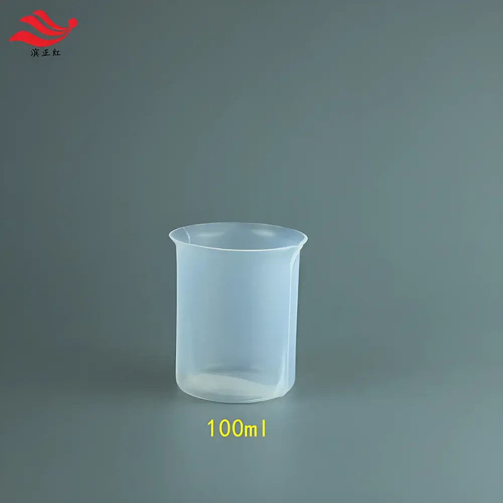 Binhenghong FEP Fluorinated Ethylene Propylene (FEP) Beakers – 10 mL, 30 mL, and 100 mL Transparent Laboratory Beakers