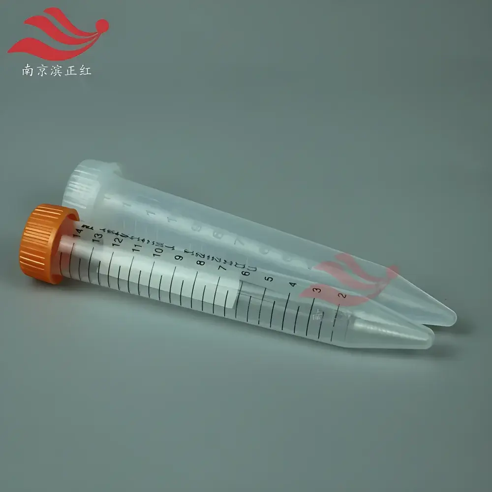 PFA Centrifuge Tubes, 15 mL, Graduated, Chemically Inert Sample Vials for Elemental Analysis