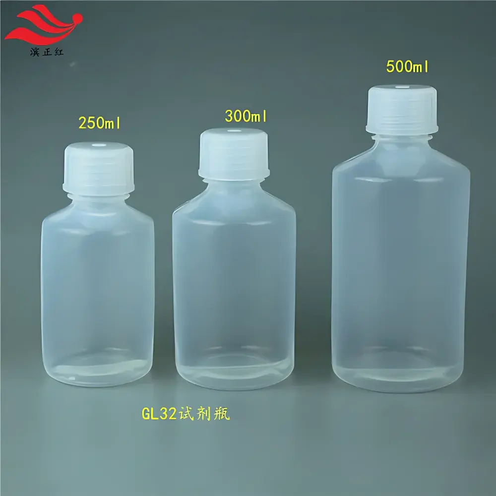 PFA Reagent Vials with GL32 Thread – High-Purity Fluoropolymer Sample Containers for Trace Analysis
