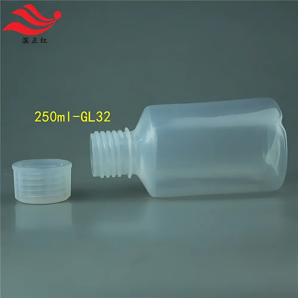 PFA Reagent Vials with GL32 Thread – High-Purity Fluoropolymer Sample Containers for Trace Analysis