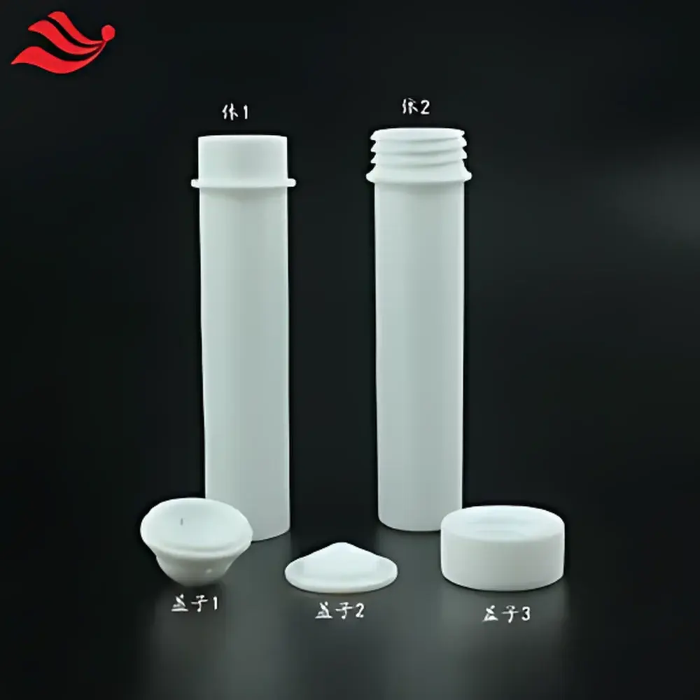 Binzhenghong M36-Compatible PTFE Digestion Vessels (50 mL) with Reflux Cap
