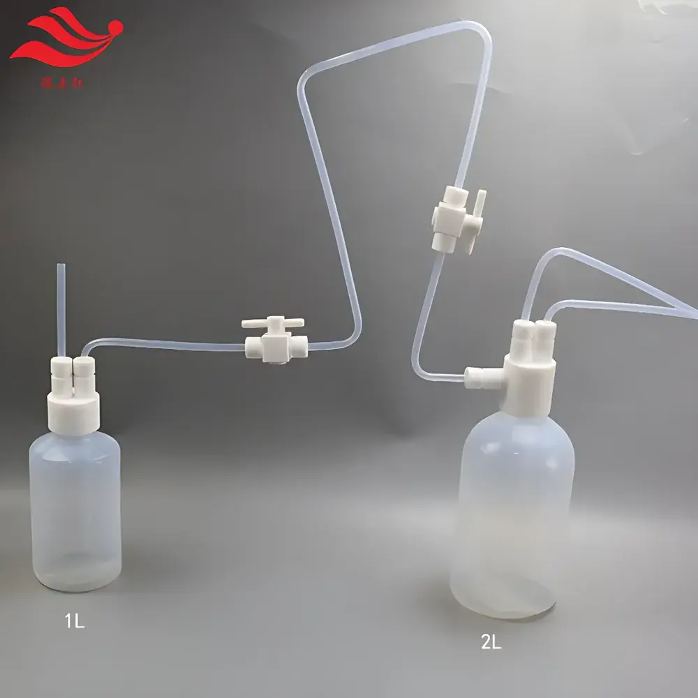 PFA Gas Scrubbing Bottle System for Specialty Gases – Compliant with GB/T 34972–2017