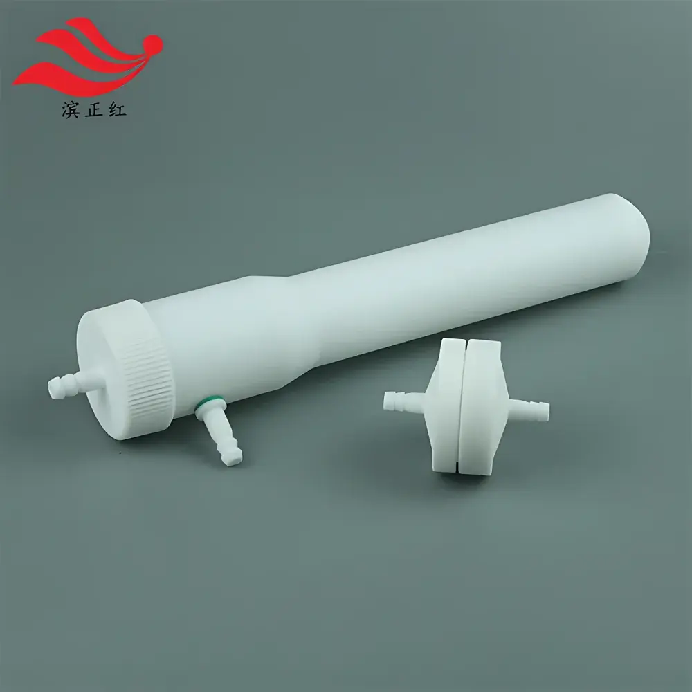 Binzhenghong PTFE Bubble Absorption Bottle, 75 mL — Compliant with HJ 549–2016 for Hydrogen Fluoride (HF) Emission Monitoring
