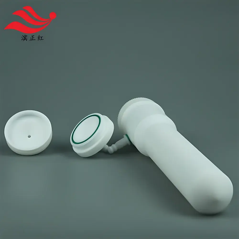 Binzhenghong PTFE Bubble Absorption Bottle, 75 mL — Compliant with HJ 549–2016 for Hydrogen Fluoride (HF) Emission Monitoring