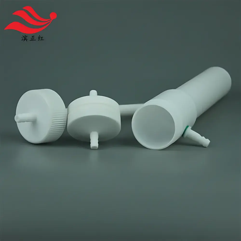 Binzhenghong PTFE Bubble Absorption Bottle, 75 mL — Compliant with HJ 549–2016 for Hydrogen Fluoride (HF) Emission Monitoring