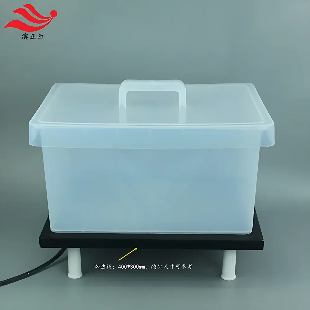 PFA Acid Resistant Storage Tank for High-Purity Reagents – 15 L & 20 L Cleanroom-Compatible Wafer Cleaning Trough