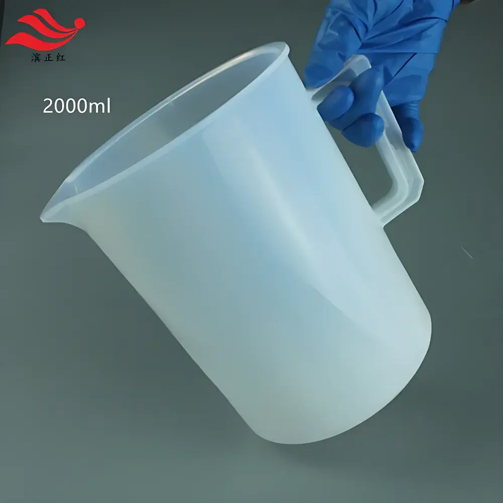 PFA Beaker 1000 mL & 2000 mL – High-Purity Fluoropolymer Volumetric Lab Container for ICP-MS and Trace Analysis
