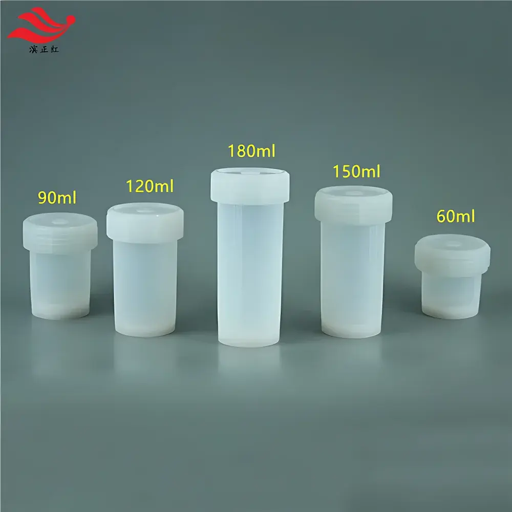 PFA Digestion Vessels for Geological Sample Preparation – Binzhenghong PFA Beakers (2.5–180 mL)