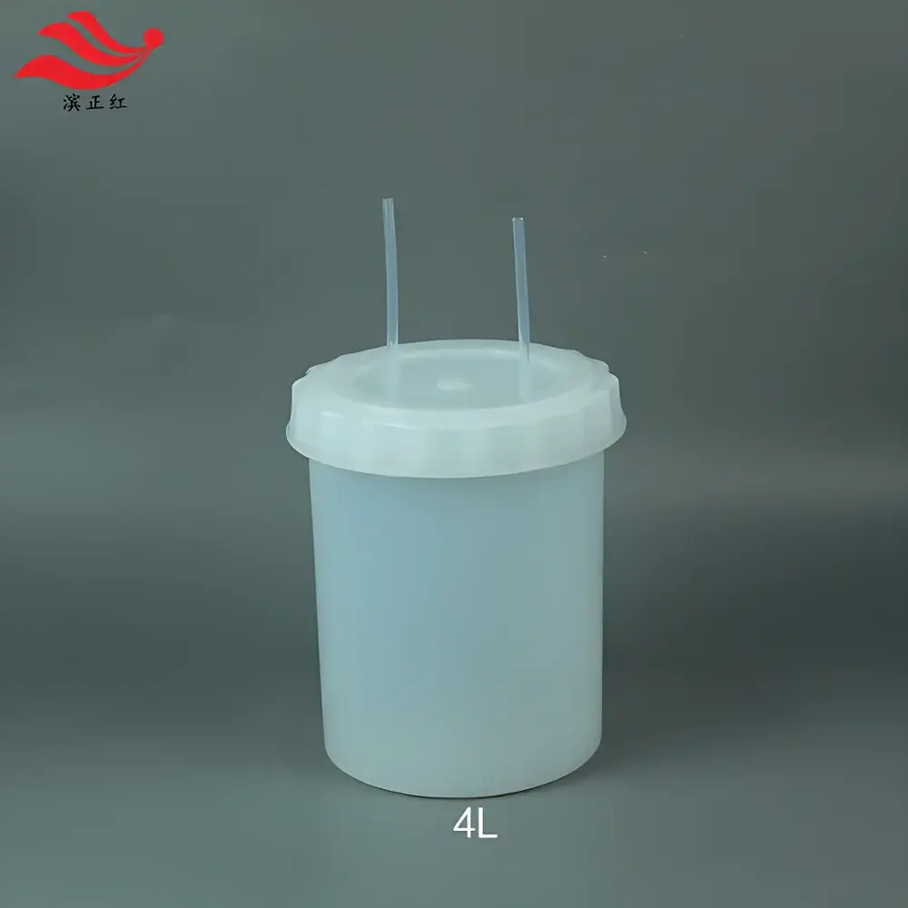 PFA Reaction Vessel 1000 mL – Transparent Fluoropolymer Digestion Flask with Wide-Mouth Design (Available in 1 L to 4 L Capacities)