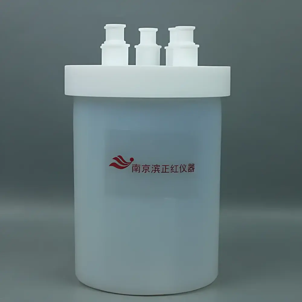 PFA Reaction Vessel 1000 mL – Transparent Fluoropolymer Digestion Flask with Wide-Mouth Design (Available in 1 L to 4 L Capacities)