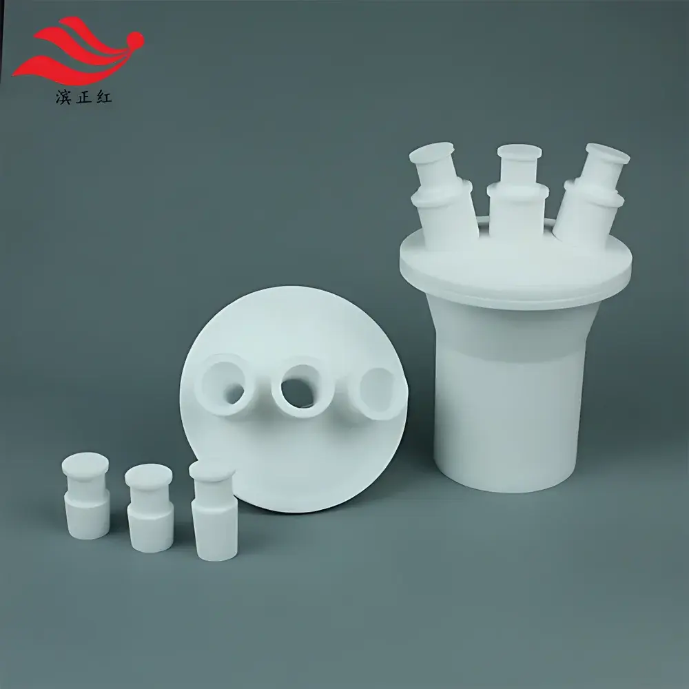 Binzhenghong PTFE Multi-Neck Round-Bottom Reaction Flask