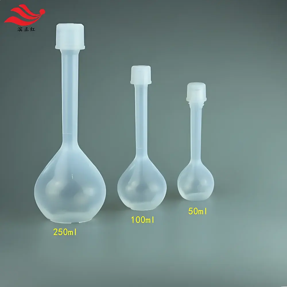 PFA Volumetric Flask for Semiconductor-Grade Chemical Handling (10–1000 mL, Class A, Transparent, HF-Resistant)
