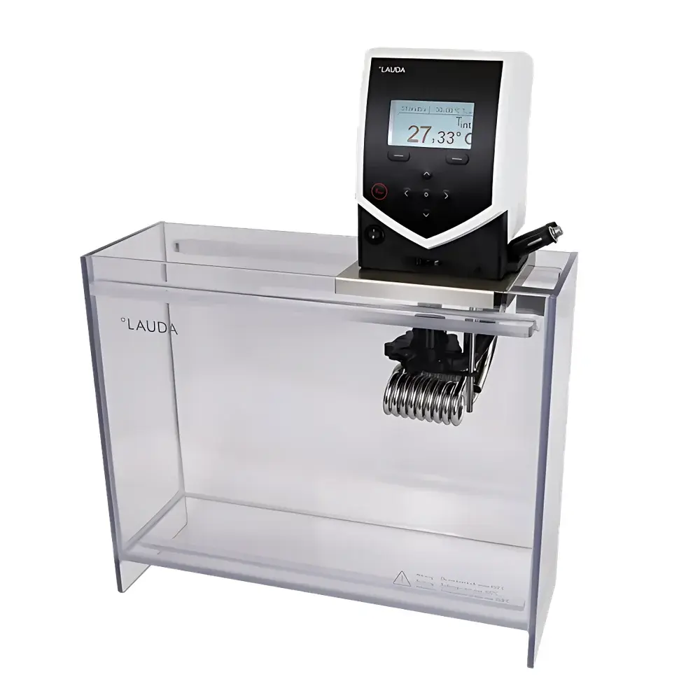 LAUDA ET 15 S Transparent Bath Circulating Water Bath with Heating Function (20–100 °C)