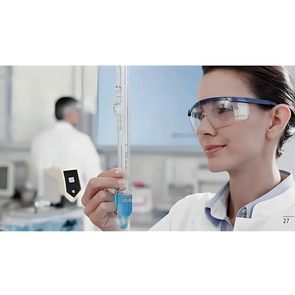 LAUDA Ubbelohde, Cannon-Fenske, and Ostwald Glass Capillary Viscometers
