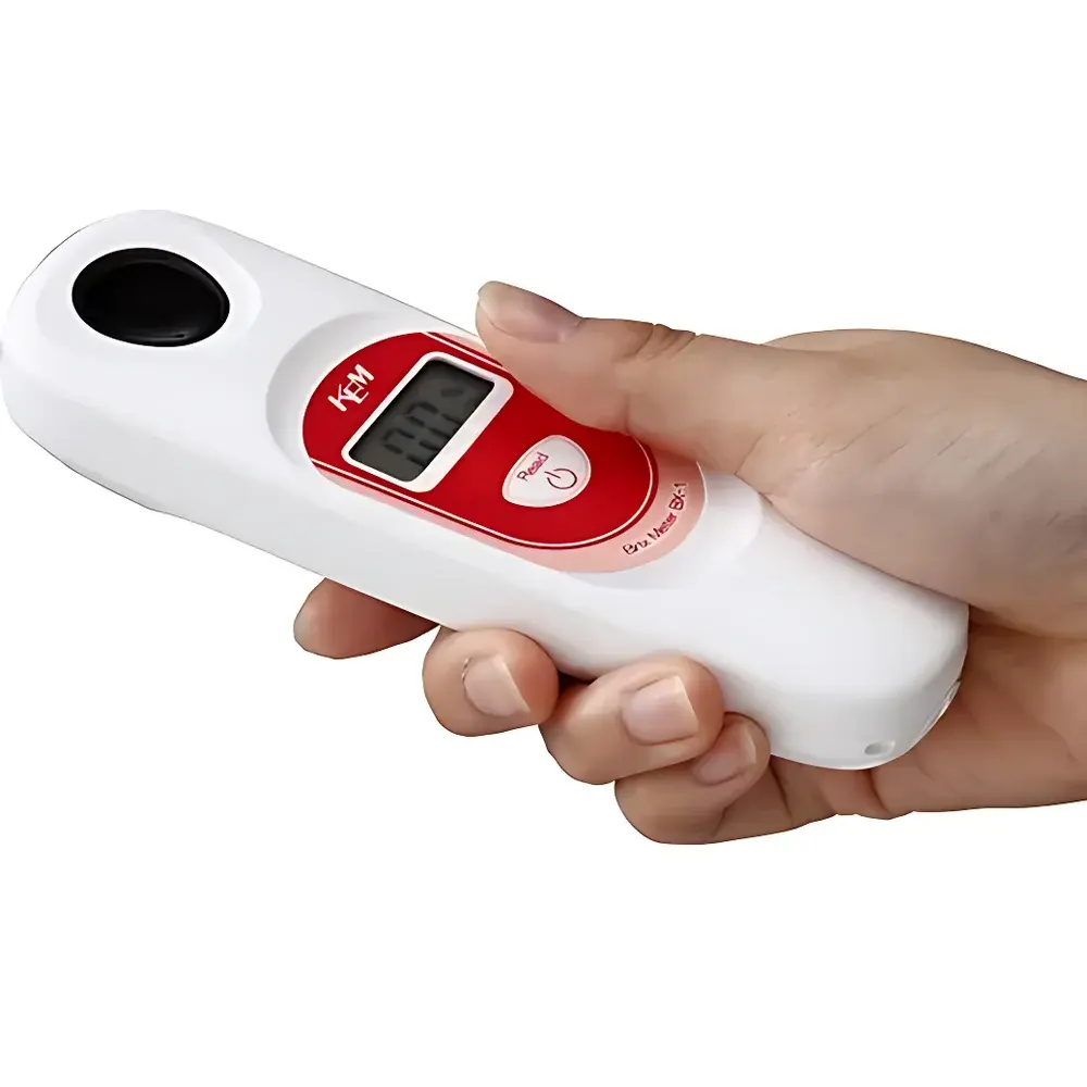 KEM BX-1 Digital Portable Refractometer for Brix Measurement (0–85%)